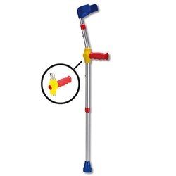 Aluminum Cane Crutch for Children 1 Unit
