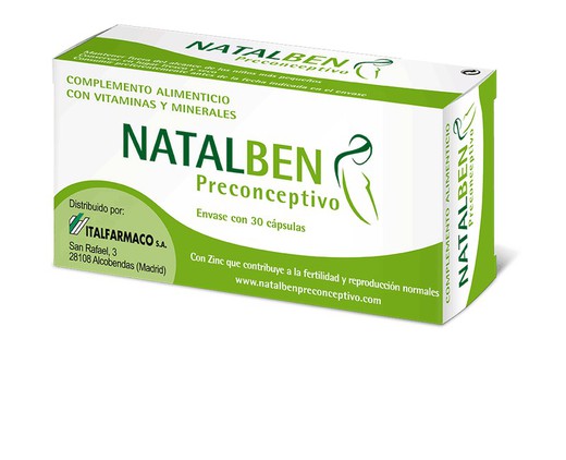 Natalben Preconceptive 30 Capsules