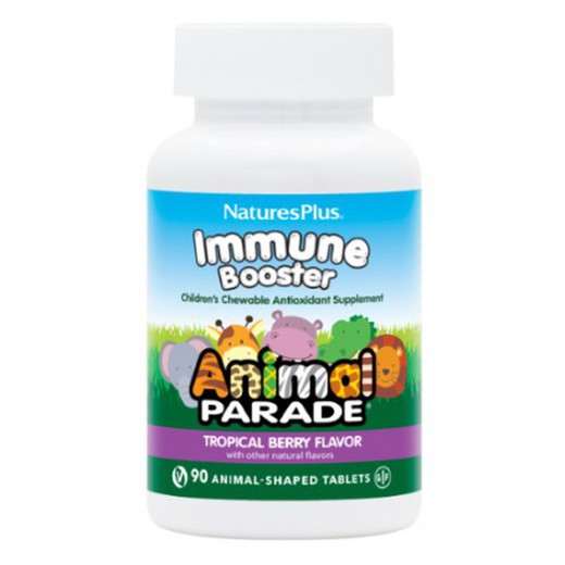 Nature's Plus Animal Parade Immune Booster 90 Chewable Tablets