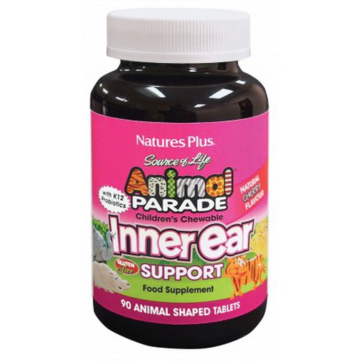 Nature's Plus Animal Parade Inner Ear 90 Comprimidos Masticables