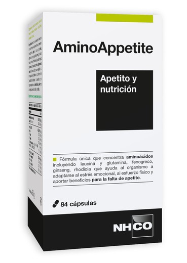 Nhco AminoAppetite (Estimulante del Apetito) 84 Capsulas