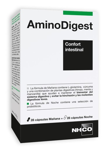 Nhco AminoDigest Confort intestinal 28 Capsulas Mañana + 28 Capsulas Noche