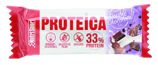 Nutrisport Double Chocolate Protein Bar 44 g