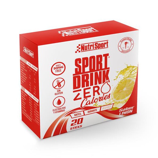 Nutrisport Sport Drink Zero Calories 20 Sticks