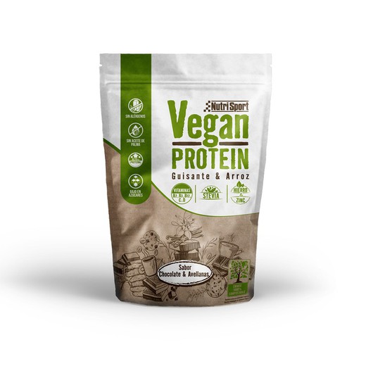 Nutrisport Vegan Protein Choco& Noisette