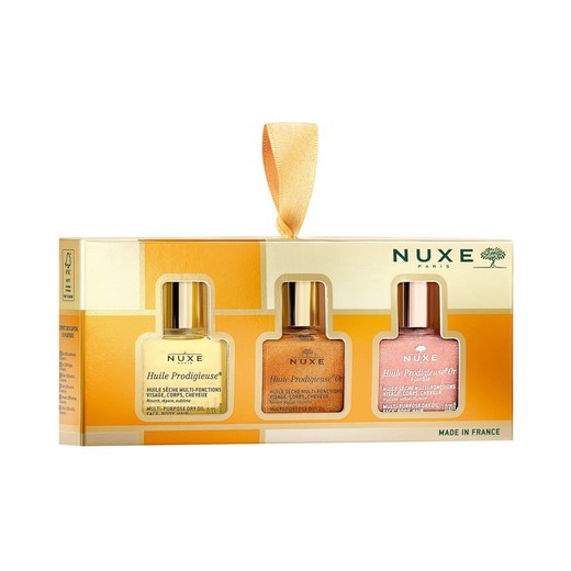 Caixa de Natal Nuxe The 3 Prodigieux 3 x 10 ml