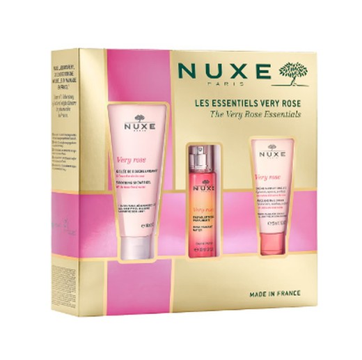 Nuxe Cofre Navidad Los Esenciales Very Rose (3 Productos)