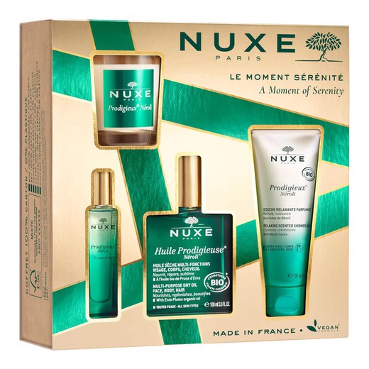 Nuxe Christmas Box Neroli Fragrance Treatments com Bio Certificação