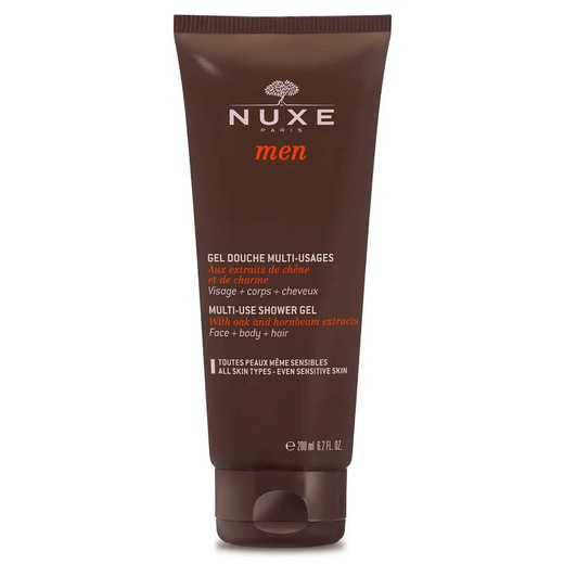Nuxe Men Shower Gel Face, Body and Hair 200ml