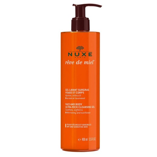 Gel facial e corporal Nuxe Reve De Miel 400ml