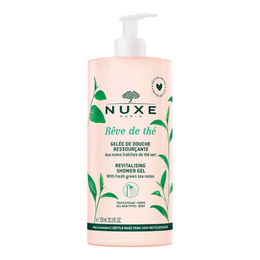 Nuxe Rêve de Thé Revitalizing Shower Gel 750 ml