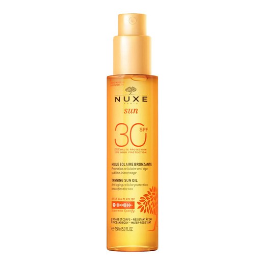 Nuxe Sun Huile Bronzant FPS 30 150ml