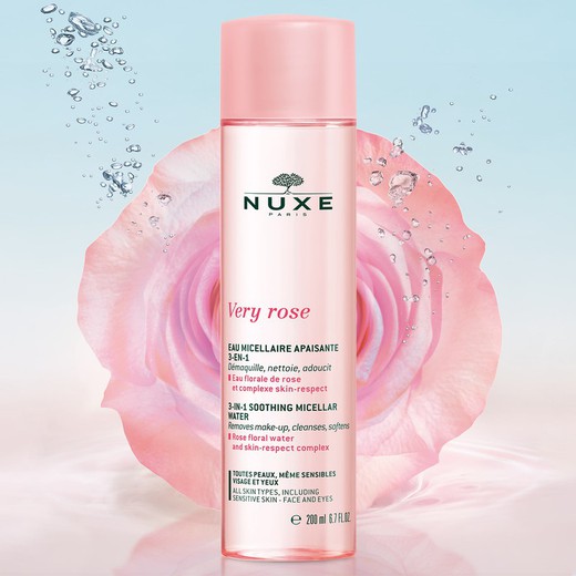 Água Micelar Calmante Nuxe Very Rose 200ml