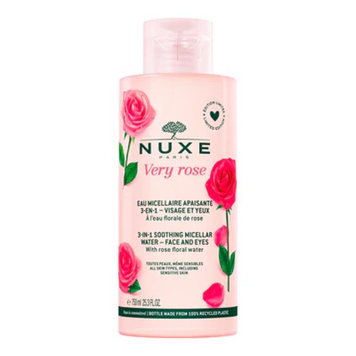 Nuxe Very Rose Agua Micelar Calmante 3 en 1 750 ml