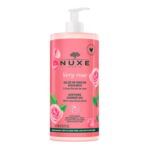 Nuxe Gel Douche Apaisant Très Rose 750 ml