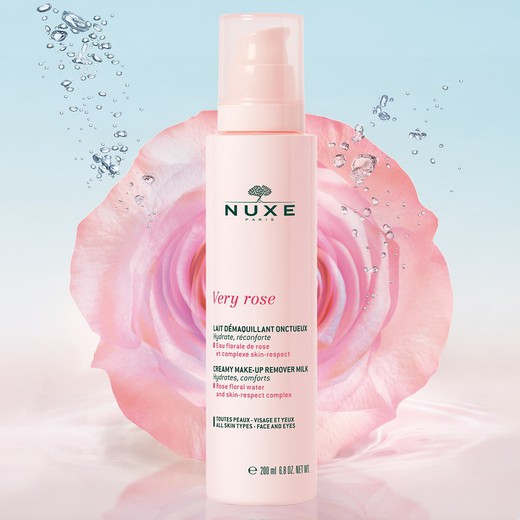 Nuxe Very Rose Lait Demaquillant Cremosa 200ml
