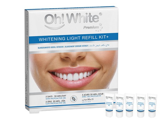 Oh!White Whitening Light Refill Kit + (Recharge)