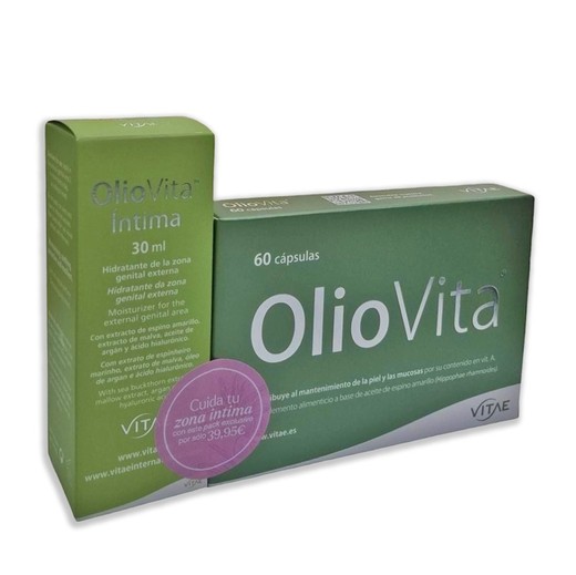 Vitae OlioVita 60 cápsulas + OlioVita Crema Intima 30 ml