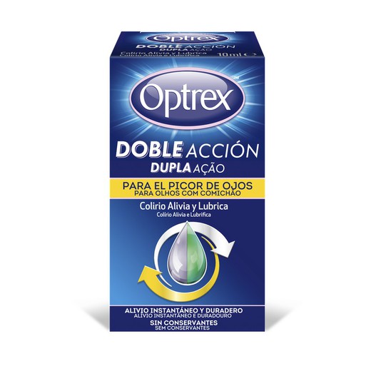 Optrex Collyre Démangeaisons Double Action 10 ml
