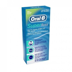Fio dental Oral-B Superfloss 50 U