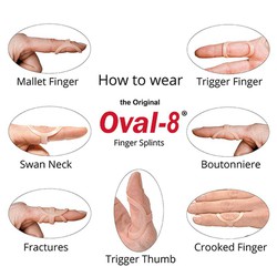 tala de dedo oval-8 oval