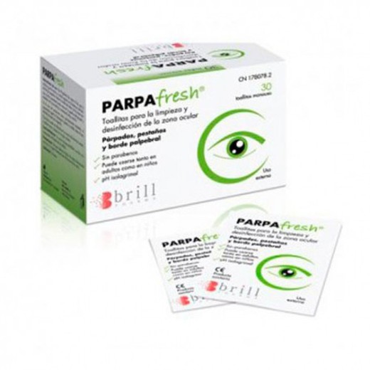 Parpafresh Lingettes Paupières 30 U