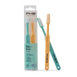 PHB So-Eco 2 Medium Toothbrushes