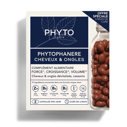 Phyto Phanere Pack Duplo 120+120 Cápsulas