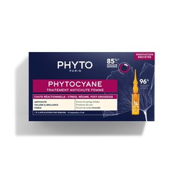 Phyto PHYTOCYANE Anticaida Reaccional 12 ampollas x 5 ml