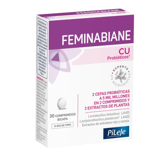 Pileje Feminabiane CU 30 comprimidos bicamadas