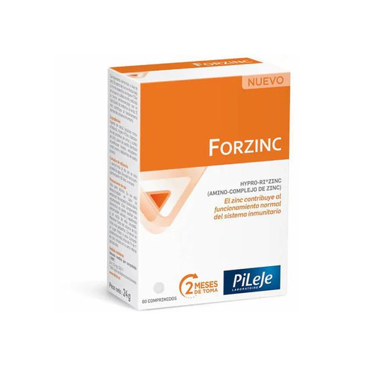 Pileje Forzinc 60 comprimidos