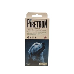 Piretron Cães 715 mg/ml 2 Pipetas de 2 ml