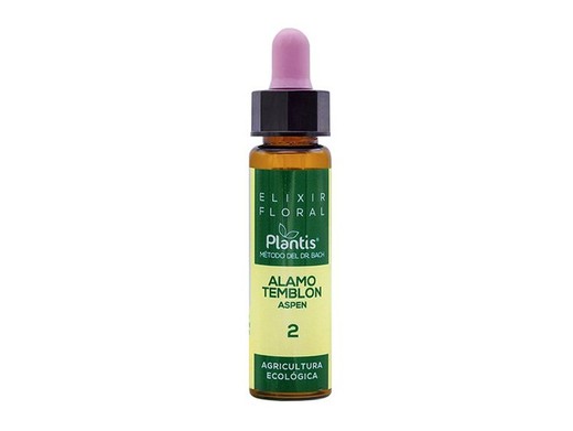 Plantis 2 Alamo Temblon Aspen Bach Flower 10 ml