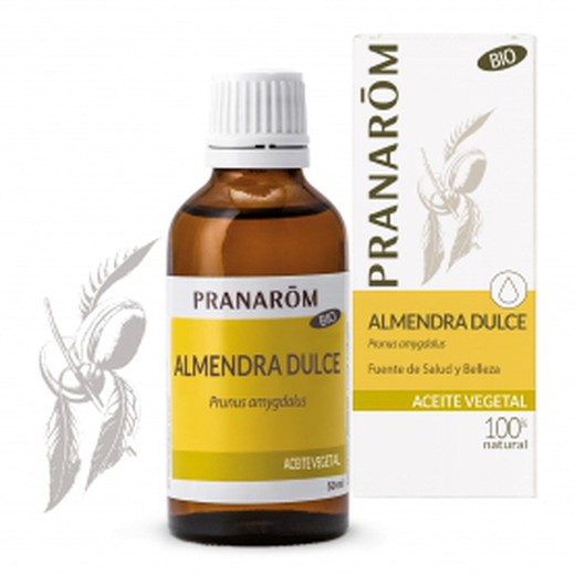 Pranarom Huile Végétale Amande Douce BIO 50ml