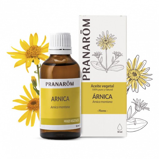 Pranarom Aceite vegetal Árnica 50 ml