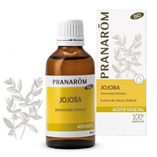 Pranarom Huile Végétale Vierge de Jojoba 50 ml