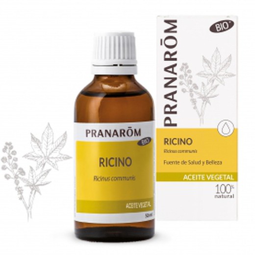 Pranarom Óleo Vegetal de Rícino Orgânico 50ml