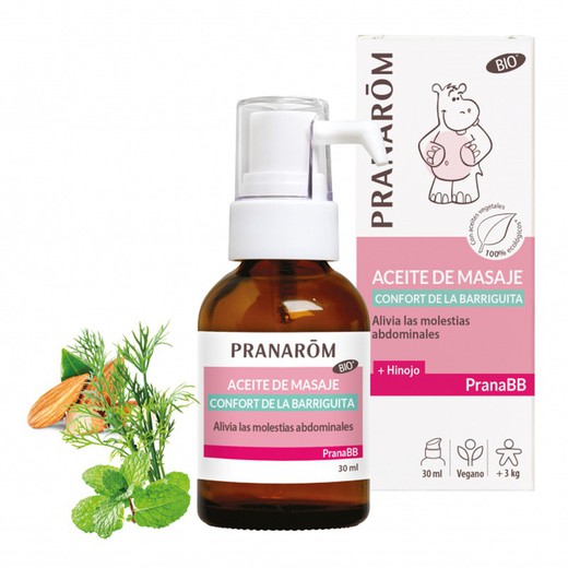 Pranarom ParanaBB Tummy Comfort Massage Oil 30 ml