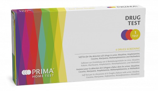 Prima Home Drug Test (6 Types) 1 Test