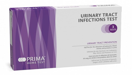 Prima Home Test Urinary Tract Infections Infecciones Urinarias 3 Test