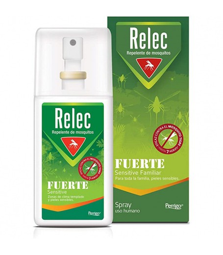 Relec Fuerte Sensitive Spray Repelente Mosquitos 75 ml