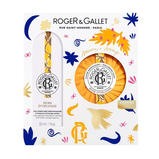 Roger & Gallet Navidad Perfume Bois Orange 30 ml + Jabon Solido