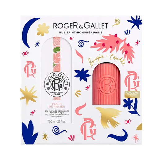 Roger & Gallet Navidad Perfume Figui 100 ml + Vela