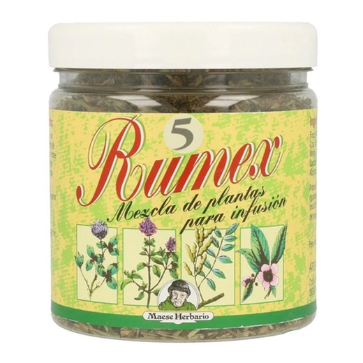 Rumex 5 Mezcla de Plantas para Infusión Depurativa 80 g