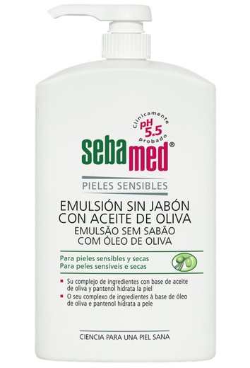 Sebamed Emulsion Without Soap With Olive Oil 1 L