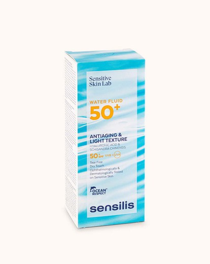 Sensilis Crème Solaire Eau Fluide SPF 50+ 40 ml