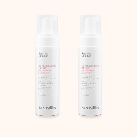 Sensilis Gentle Cleansing Foam Mousse DUPLO 2x200 ml