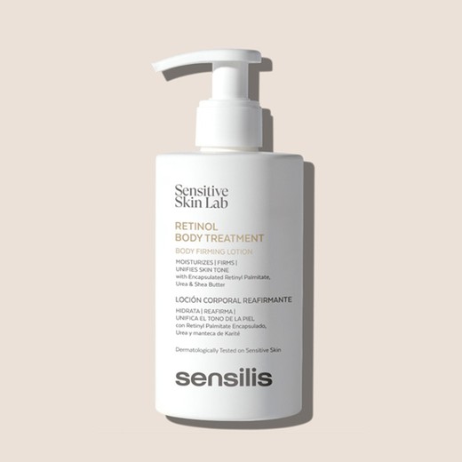 Sensilis Retinol Body Treatment Loção Corporal Reafirmante 200 ml