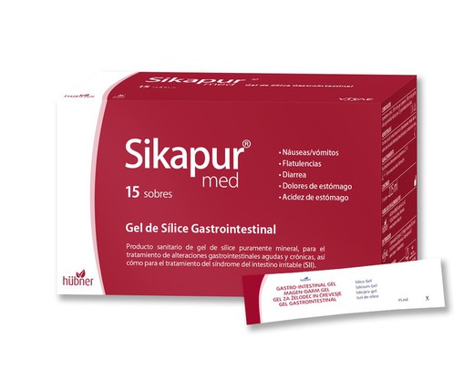 Sikapur Med Gel de Silice Gastro-Intestinal 15 Sticks