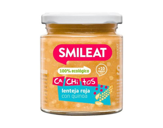 Smileat Pedacinhos De Lentilha Com Quinoa Orgânica 230g